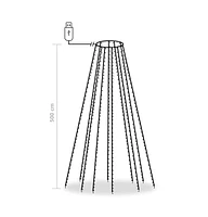 Tree Lights with 500 LEDs Cold White 196.9" Indoor Outdoor