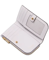 kate spade new york Devin Saffiano Leather Small Slim Bifold Wallet