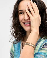 I.n.c. International Concepts Gold-Tone 4-Pc. Set Crystal Stretch Bracelets, Exclusively at Macy's