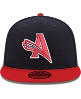 Men's New Era Navy Augusta GreenJackets Authentic Collection 59FIFTY Fitted Hat