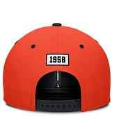 Nike Men's Orange/Black San Francisco Giants Cooperstown Collection Pro Performance Snapback Hat