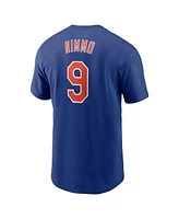Nike Men's Brandon Nimmo Royal New York Mets Fuse Name Number T-Shirt