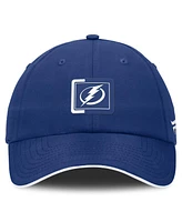 Fanatics Men's Blue/White Tampa Bay Lightning Authentic Pro Ripstop Adjustable Hat