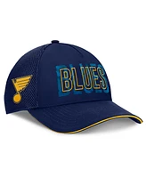 Fanatics Men's Navy St. Louis Blues Fundamental Flex Hat