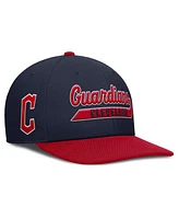 Nike Men's Navy/Red Cleveland Guardians Pro Performance Snapback Hat