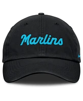 Nike Women's Black Miami Marlins Club Adjustable Hat