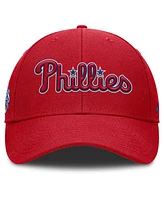 Nike Men's Red Philadelphia Phillies Rise Gaberdine Adjustable Hat