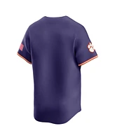 Nike Men's Purple Clemson Tigers College Limited Baseball Jersey