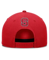 Fanatics Men's Red Nc State Wolfpack Foul Ball Rope Adjustable Hat