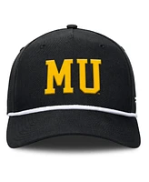 Fanatics Men's Black Missouri Tigers Foul Ball Rope Adjustable Hat