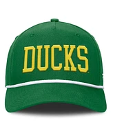 Fanatics Men's Green Oregon Ducks Foul Ball Rope Adjustable Hat