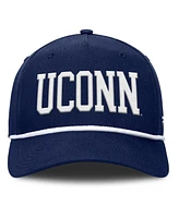 Fanatics Men's Navy UConn Huskies Foul Ball Rope Adjustable Hat