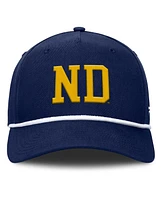 Fanatics Men's Navy Notre Dame Fighting Irish Foul Ball Rope Adjustable Hat