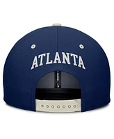 Nike Men's Navy/Cream Atlanta Braves Pro Performance Snapback Hat