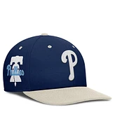 Nike Men's Navy/Cream Philadelphia Phillies Pro Performance Snapback Hat