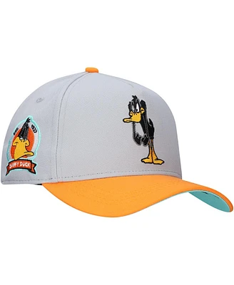 Lids Men's Gray Looney Tunes Daffy Duck A-Frame Adjustable Hat
