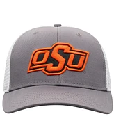 Top of the World Men's Gray Oklahoma State Cowboys Trucker Adjustable Hat