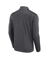 Fanatics Men's Charcoal Pittsburgh Steelers Head-to-Head Quarter-Zip Sweatshirt