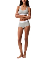 Calvin Klein Women's Ribbed Boyshort Underwear QF8024