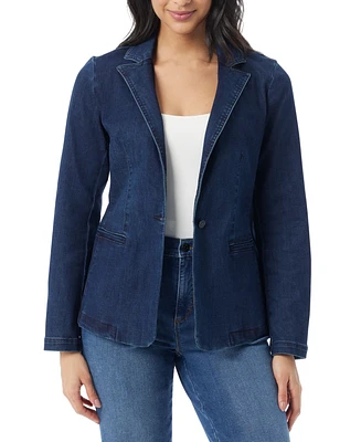 Gloria Vanderbilt Women's Denim Blazer