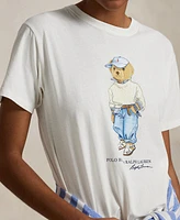 Polo Ralph Lauren Women's Bear Cotton Jersey Tee