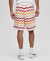 Mode of One Men's Gradient Zig-Zag Pull-On Shorts, Exclusively at Macy's