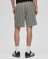 Mode of One Men's Relaxed-Fit Vertical-Stripe Shorts, Exclusively at Macy's