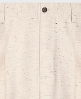 Mode of One Men's Oversized Speckled Textured Shorts, Exclusively at Macy's