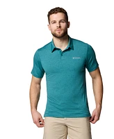 Columbia Men's Carter Short Sleeve Performance Crest Polo