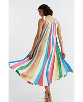Chinti and Parker Women's & Cotton Swing Dress