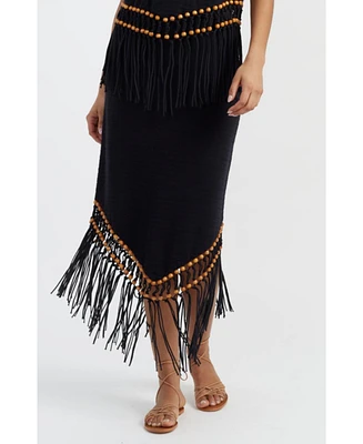 Chinti and Parker Women's & Laura Whitmore Beaded Skirt
