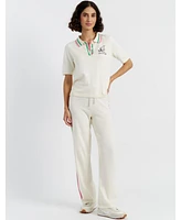 Chinti and Parker Women's & Cotton Peanuts Racquet Club Polo
