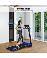 2.25 Hp Electric Motorized Folding Treadmill with Led Display