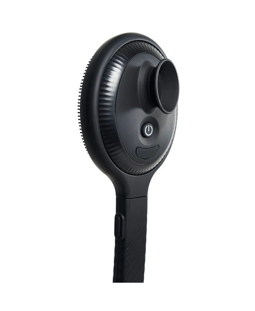 Vibrating Sonic Shower Brush with 4 Massage Modes, Waterproof Design