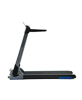 Ovicx Portable Foldable Compact Home Treadmill with Shock Absorption with Bluetooth Connectivity, Fitness Tracking App, and Pulse Sensors