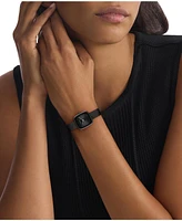 Calvin Klein Women's Adore Ionic Plated Black Steel Mesh Bracelet Watch, 30mm