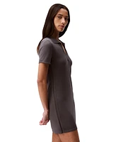 Calvin Klein Jeans Women's Liquid Shine Minidress