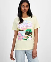 Pretty Rebellious Juniors' Hawaii Graphic T-Shirt