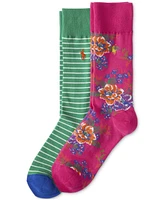Polo Ralph Lauren Men's 2-Pk. Floral Slack Socks