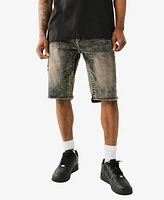 True Religion Men's Ricky Super T Flap Fray Shorts