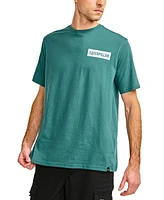 Cat Men's Reflective Caterpillar Logo T-Shirt
