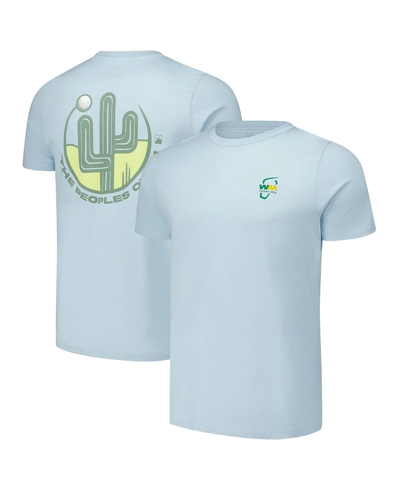 Flomotion Men's and Women's Light Blue Wm Phoenix Open The Desert T-Shirt