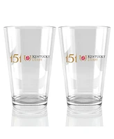 Atlantic Group Distribution Kentucky Derby 151 16oz. Pint Glasses, Set of 2