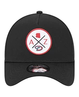 New Era Men's Black Arizona Diamondbacks 9FORTY A-Frame Adjustable Hat