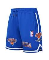 Pro Standard Men's Blue New York Knicks 2024/25 City Edition 2.0 Shorts