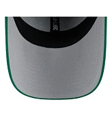 New Era Men's Gray/Green Athletics 2025 Batting Practice 39THIRTY Flex Hat