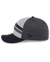 New Era Men's Gray/Navy Detroit Tigers 2025 Batting Practice Low Profile 59FIFTY Fitted Hat