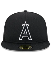 New Era Men's Los Angeles Angels 2025 Mlb Clubhouse 59FIFTY Fitted Hat