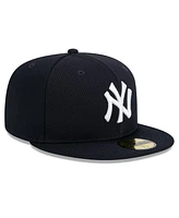 New Era Men's Navy/ York Yankees 2025 Mlb Clubhouse 59FIFTY Fitted Hat