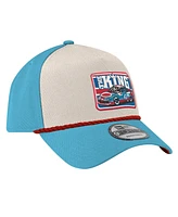 New Era Men's Stone/Blue Richard Petty 9FORTY Rope Adjustable Hat